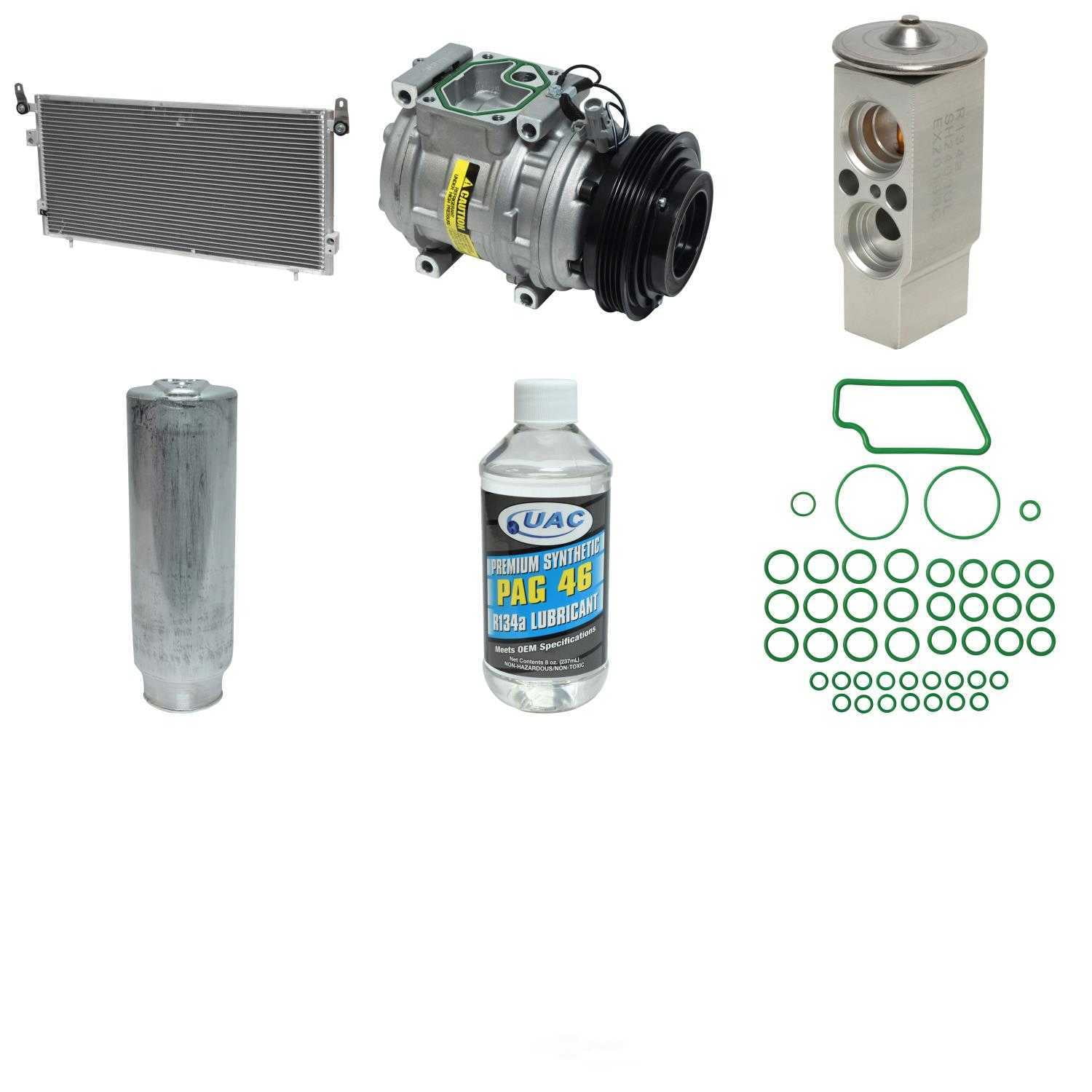 A/C Compressor and Component Kit -- Compressor-Condenser Replacement Kit Fits select: 2001-2002 TOYOTA TUNDRA ACCESS CAB SR5, 2000 TOYOTA TUNDRA