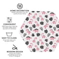 thumbnail image 4 of Gaeub Cute Dinosaur Print 6 Pcs Leather Coasters for Drinks ,Drink Coasters Sets,Drink Table Cup Coasters for Living Room Kitchen Coffee Decor,Hexagon, 4 of 7