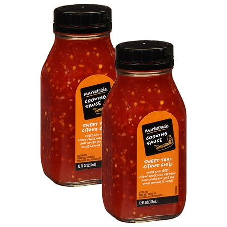 Marketside Sweet Thai Citrus Chili Cooking Sauce, 12 fl oz (2 Pack)