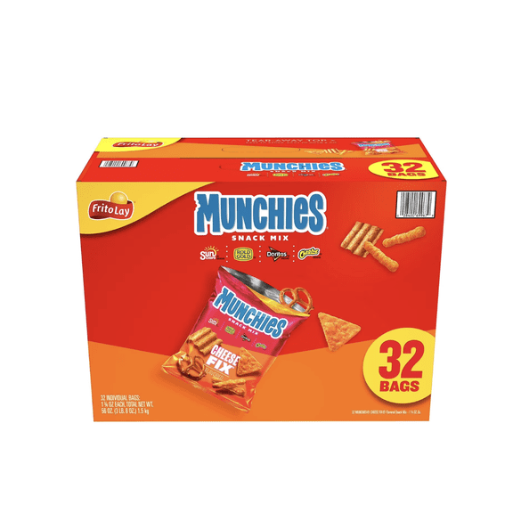 Munchies Snack Mix Cheese Fix, 1.75 oz., 32 pk.