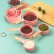 thumbnail image 4 of Xihbxyly Juego de Medición de Acero Inoxidable, Elegantes Cucharas con Mango Dorado, Tazas Medidoras Precisas, Elegantes Herramientas de Cocina para Hornear y Cocinar, Imprescindible para El Chef Cas, 4 of 5