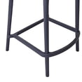 thumbnail image 4 of Benjara Celin 30" Barstool Chair- Set of 4- Stackable- Mesh- Curved Seat- Gray, 4 of 6