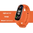 thumbnail image 1 of Correa de reloj para Xiaomi Mi Band 7 6 NFC pulsera de silicona reloj deportivo Miband 4 cinturón pulsera correa mi band 3 4 5 7 correa, 1 of 5