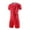 Red, variant on ZACPNCV Kids Soccer Jerseys for Boys Girls Training Outfit Uniform Athletic Shirts Sportswear Kit Black 14-16 Years