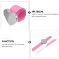thumbnail image 3 of 1Set Magnetic Wrist Strap Hairdressing Comb Barbershop Silicone Hand Band Comb, 3 of 7