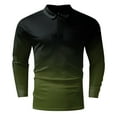 thumbnail image 2 of ketyyh-chn99 Mens Polo Shirts Men's Long Sleeve Cotton Pique Polo Shirt in Classic Fit, 2 of 4