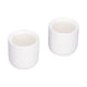 thumbnail image 5 of Taza de café biselada, 2 piezas Taza de café de cerámica biselada Taza de café Claridad notable, 5 of 9