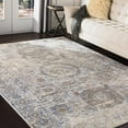 thumbnail image 2 of Mark&Day Area Rugs, 8x10 Montlucon Traditional Charcoal Area Rug (7'10" x 10'2"), 2 of 8