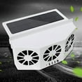thumbnail image 3 of Car Exhaust Fan USB Rechargeable/Solar Circulation Cooling Ventilation Fan, 3 of 14