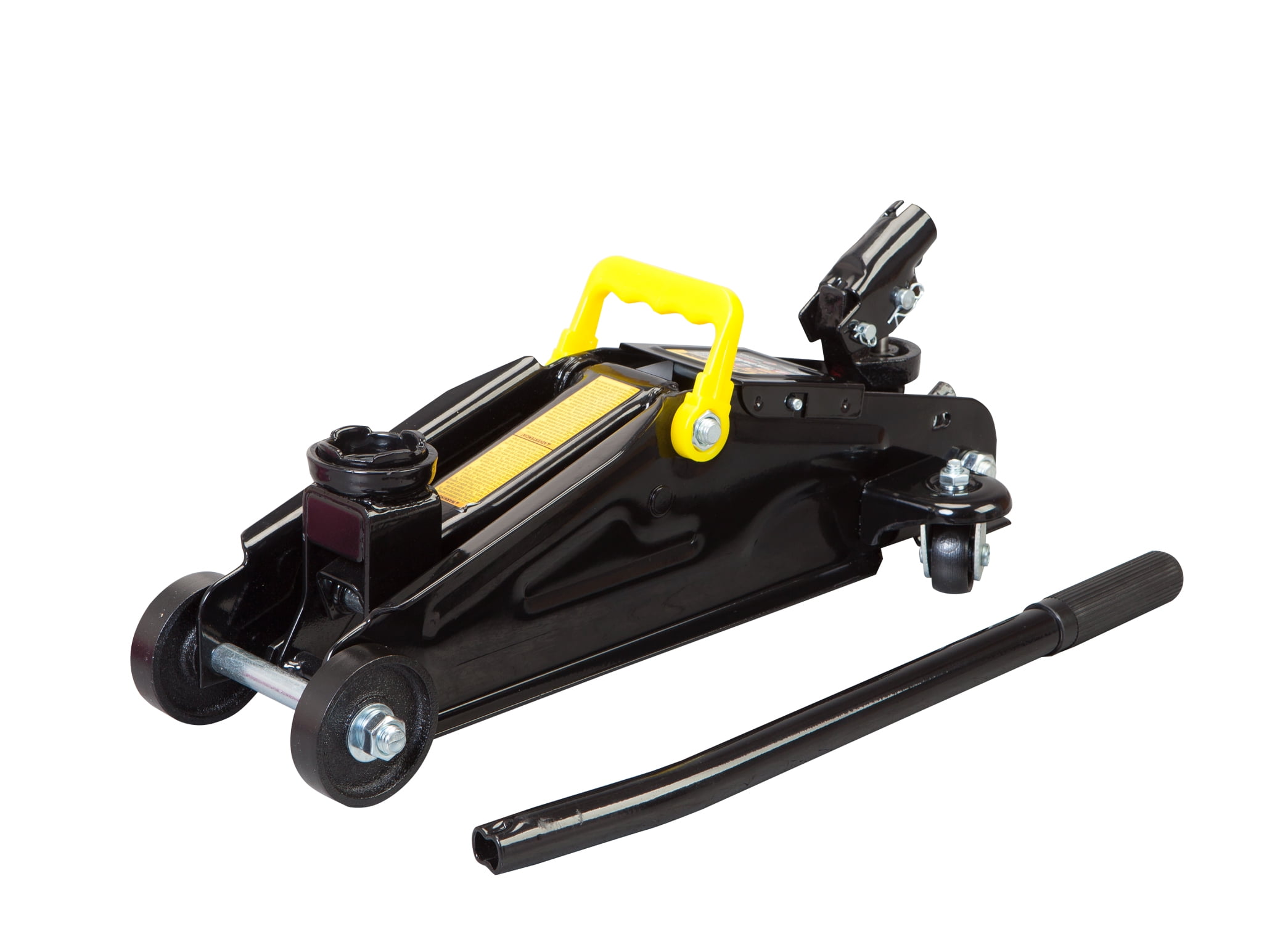 Black Jack 2 Ton Trolley Jack with 360 Rotation Handle Black, T82016W