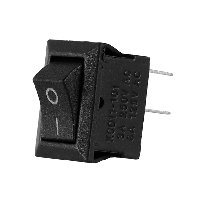 Sidaley Interruptor basculante para coche, tablero de instrumentos, camión, ATV, casa, 3A/6A, 250V, 6A, 10A, 125V, 21x15mm, 10x15mm, SPST, 2 pines, Bombillas para automóviles Sidaley VI000979-00