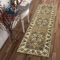 thumbnail image 2 of 2' x 8' Beige or Ivory Medallion Runner Rug, 2 of 3
