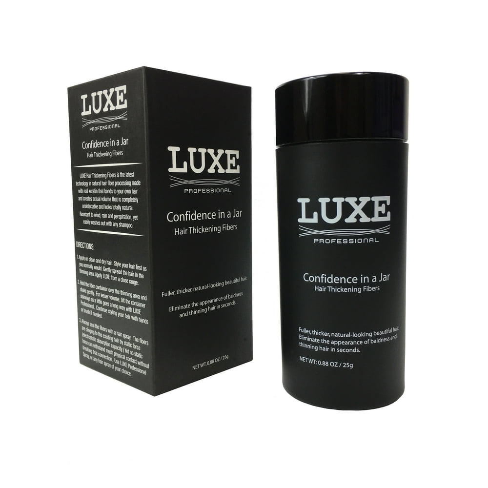 LUXE Professional luxe hair thickening fibers with natural keratin2