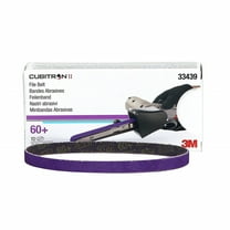 3M 33439 10-Piece/Carton, 5 Cartons/Case Cubitron II 60 Grit 3/8 in. x 13 in. File Belts - Purple
