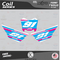 thumbnail image 2 of Kalair GFX Graphics Kit for Kayo Kayo Pit Bike TS90 and TSD110 (All Years) Coil Series, 2 of 5