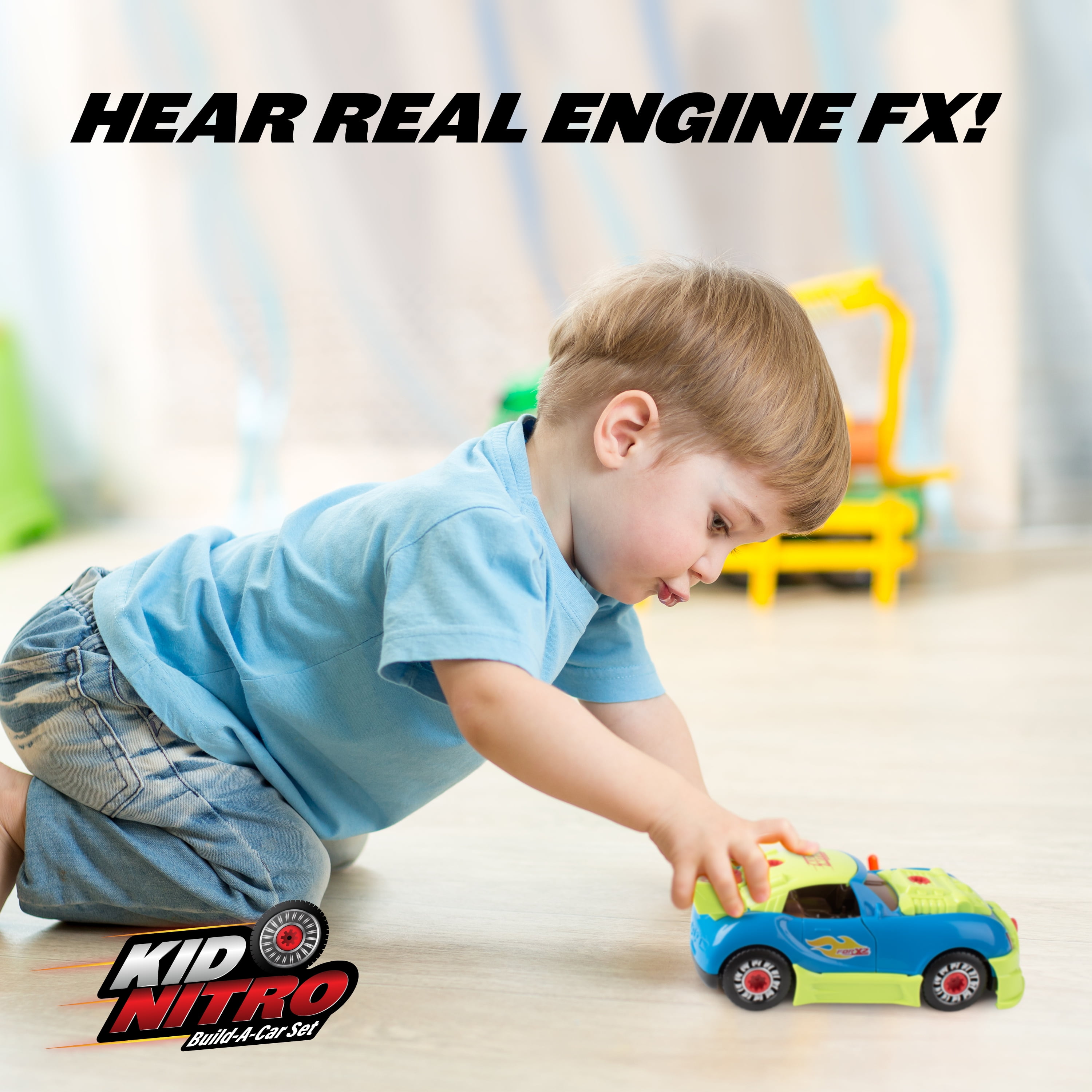 toddler build a car