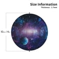 thumbnail image 2 of Kdxio Planets Stars And Galaxies1 Funny Coasters,4 Pcs Leather Coasters,Housewarming Gifts,Protect Furniture from Water Marks Scratch and Damage, 2 of 6