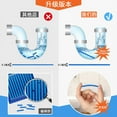 thumbnail image 6 of Enzymatic Pipe Cleaning Sticks Ocean Scent Drain Decontamination Sticks for Kitchen Sink Shower Bathtub and Toilet Pipes 12pcs Set, 6 of 8