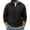 Black, variant on Mens Shirts Under $10 Mens Long Sleeve Thermal Shirt V Neck Thermal Tops Base Layer Undershirt Waffle Knit Pullover Sweater