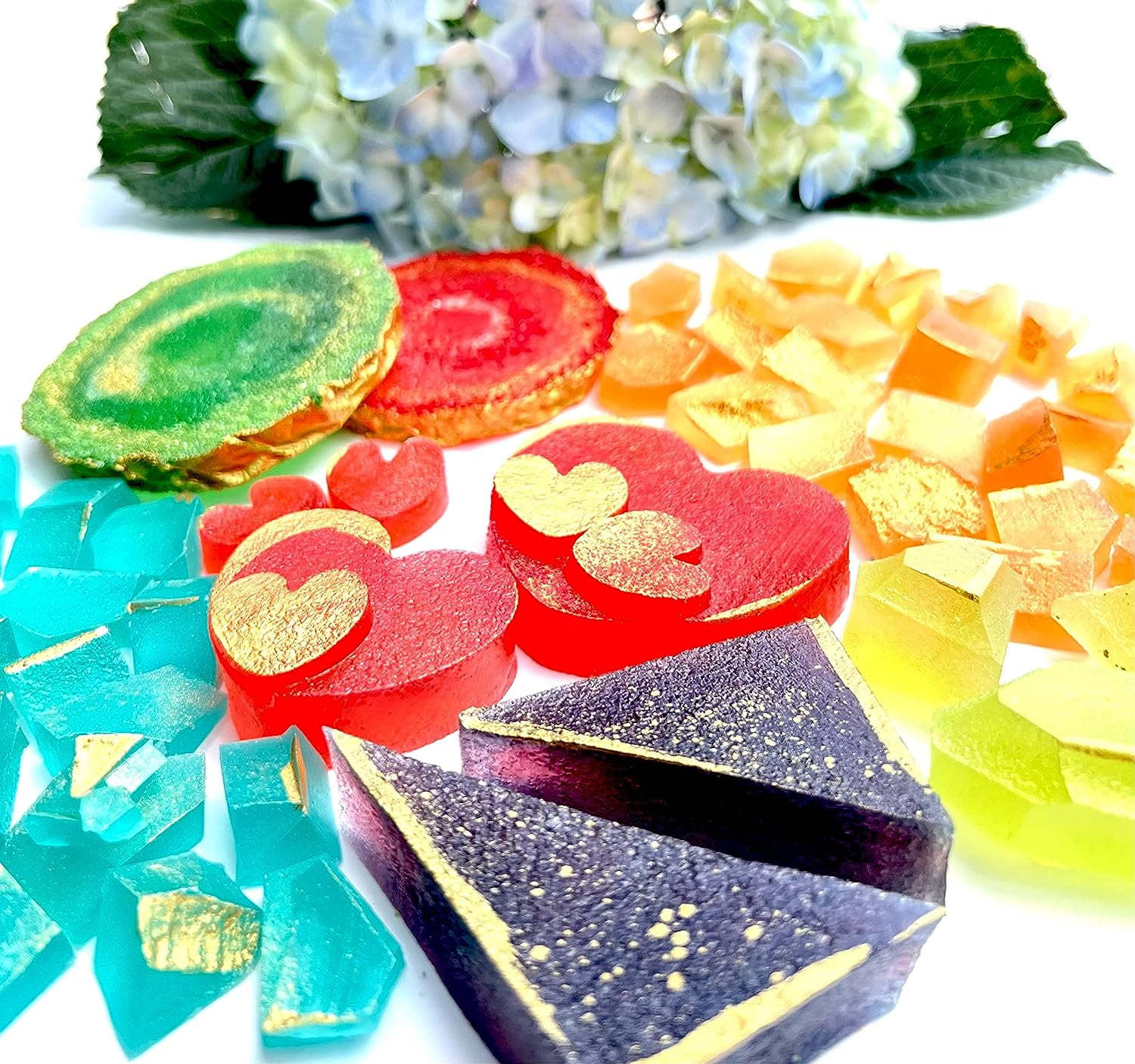Buy Silky Gem - Edible Crystal Candy, 8-10 Clusters, Hibiscus Ruby  Flavored, Kohakutou, Edible Gem, Vegan, Gluten Free, ASMR Online at  desertcartNorway