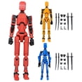 thumbnail image 1 of 1 Juego de figuras de acción multiarticulares, figuras de acción de robots, muñecos de 13 figuras, juguetes, 1 of 9