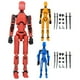 thumbnail image 4 of 1 Juego de Robot móvil multiarticulado 13 Robot de actividad de cuerpo completo maniquí impreso 3D móvil multiarticulado juego para padres e hijos, 4 of 8
