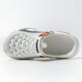 thumbnail image 5 of Men's Close Toe Platform Sandals Wide Width Breathable Slip on Clogs Lightweight Non Slip Garden Work Shoes White Size 8, 5 of 7