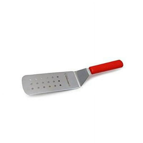 Dexter Russell PS286-8R-PCP Cool Red 8 x 3 Perforated Turner