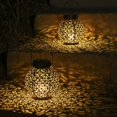 thumbnail image 1 of Solar Lanterns Light Outdoor Hanging Garden Lights Metal Lamp for, 1 of 8