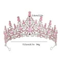 thumbnail image 2 of Elegant Bridal Headband Sparkling Rhinestone Wedding Hair Accessory For Women Bride Headpiece Hair Jewelry, 2 of 3