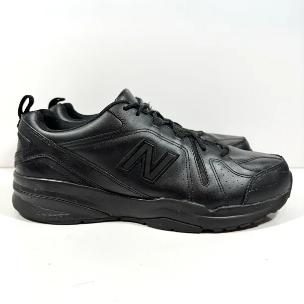New Balance Mens 608 V5 MX608AB5 Black Casual Shoes Sneakers Size 14 4E