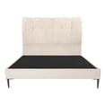 thumbnail image 2 of Box Base Cama Slim Individual + Cabecera Nube Dicasa Crema, 2 of 7