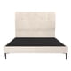 thumbnail image 2 of Box Base Cama Slim Matrimonial + Cabecera Nube Dicasa Crema, 2 of 7
