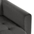 thumbnail image 5 of CosmoLiving Strummer Reversible Sectional Sofa Couch, Charcoal Gray, 5 of 11