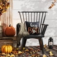 thumbnail image 5 of Mainstays 16" x 16" Reversible Decorative Outdoor Throw Pillow, Hey Boo, 5 of 9
