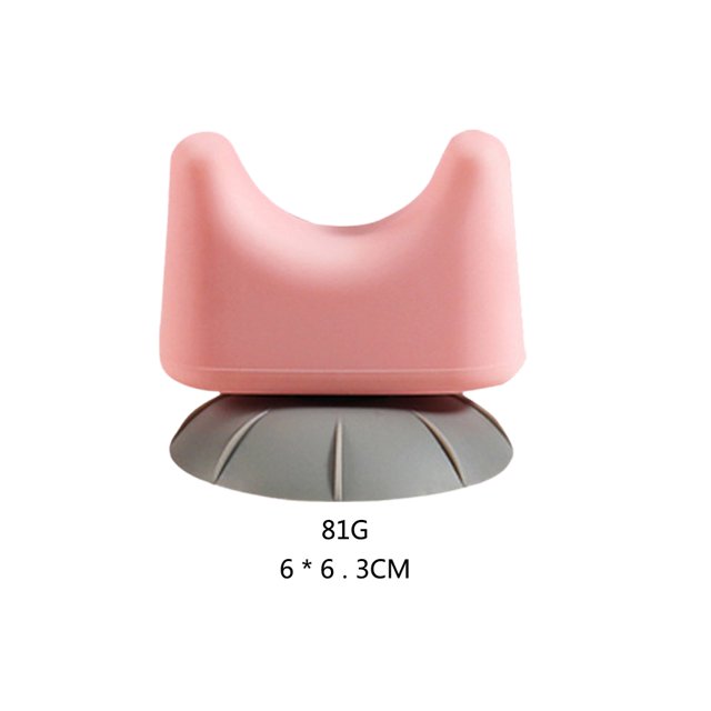 Cono de masaje de silicona Mini masajeador muscular portátil para el cuidado del cuerpo forma de U Sywqhk Para Estrenar