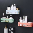 thumbnail image 3 of Estante organizador adhesivo para baño, cesta de almacenamiento de Gel y champú, esquinero para ducha, accesorios de decoración del hogar, 3 of 4