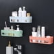 thumbnail image 3 of Estante organizador adhesivo para baño, cesta de almacenamiento de Gel y champú, esquinero para ducha, accesorios de decoración del hogar, 3 of 4
