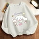 thumbnail image 4 of Nueva sudadera con estampado de dibujos animados de Sanrio Cinnamoroll para niñas, sudadera de sección gruesa de otoño e invierno, ropa de moda para niñas, 4 of 4