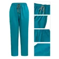 thumbnail image 4 of VIAOLI Scrubs for Women Set-Zipper Collar top & Straight Pants Scrubs set Medical Nursing uniforms Clearance, 4 of 6