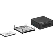 MSI Cubi 5 12M ، Intel Core i7-1255U ، Intel UHD Graphics ، 64 جيجابايت من ذاكرة الوصول العشوائي ، أسود ، Windows 10 Home ، Cubi 5 12M-016BUS