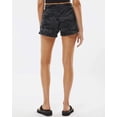 thumbnail image 3 of Independent Trading Co. Womens Lightweight California Wave Wash Sweatshorts, 3 of 5