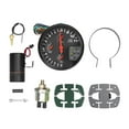 thumbnail image 2 of 5 Inch 4 in 1 Car Multifunctional Gauge Tachometer Oil Pressure Oil Temperature Water Temperature Gauge Meter Support Alarm Function with 7 Color Backlight Adjustment, 2 of 7