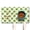 Kiwi Print Do, variant on Beach Vacation Dog Bowl Mat - Tropical Plant Pet Feeding Mat - 4-Layer Absorption - Non-Slip Base - Retro Floral Design - Quick Dry & Washable - For Messy Eaters