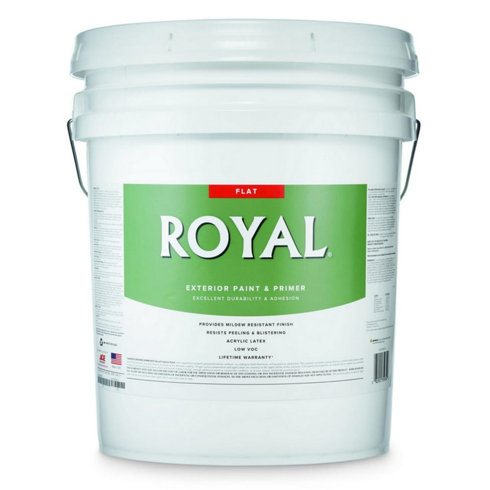 Ace Royal Ultra White Flat Acrylic Latex Exterior Paint
