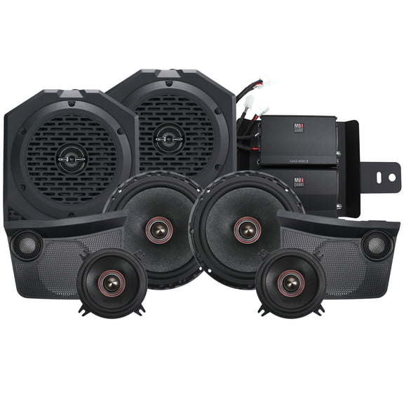 MB Quart Tuned Audio Package for 21-26 Ford Bronco, Stage 6 System, 800 Watt