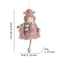 thumbnail image 1 of Christmas Angel Doll Hanging Decoration Tree Plush Cute Gauze skirt Girl Angel Doll Pendant Plush Ornaments for Christmas Gift, 1 of 5