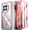 Pink/Clear, variant on Poetic Guardian Case for OnePlus 13 5G, Built-in Screen Protector [Work with Fingerprint ID ], Black/Clear