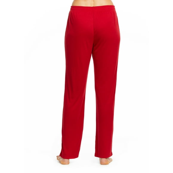Gloria Vanderbilt Pantalons de Sommeil pour Femmes - Flatteur Pyjama en Tricot Taille L