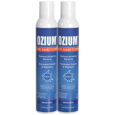 Ozium Air Sanitizer 8 Oz. Spray (Pack of 2)